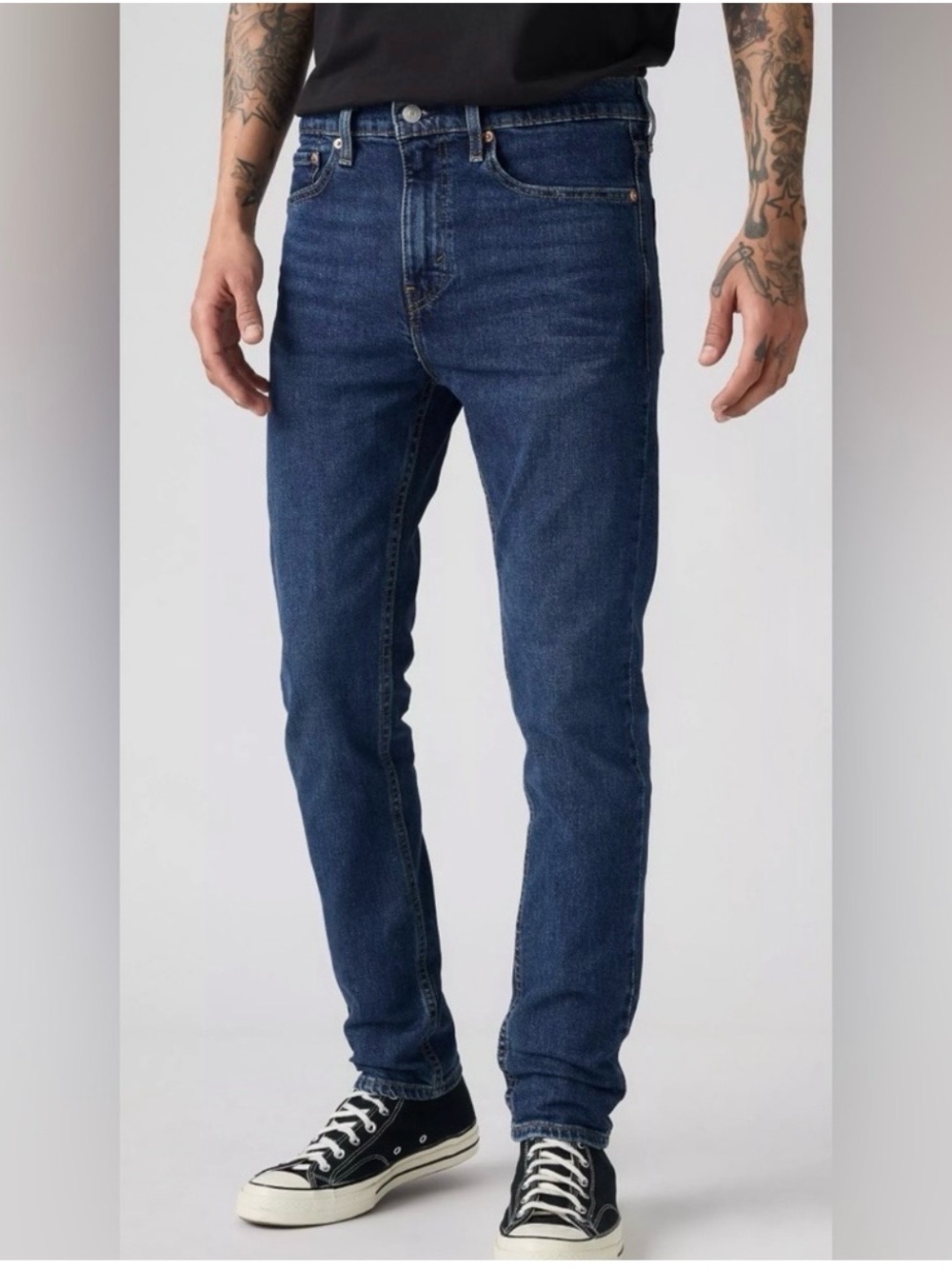 Levi’s 510 skinny fit dark wash blue jeans Size 32x29.5.